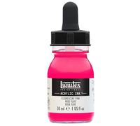 Liquitex Professional Encre Acrylique Flacon Avec Pipette 30 ml Rose fluorescent