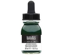 Liquitex Professional Encre Acrylique Flacon Avec Pipette 30 ml Vert De Vessie Permanent, Flacon 30ml