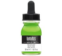 Liquitex Professional Encre Acrylique Flacon Avec Pipette 30 ml Vert Vif Citron