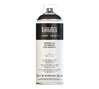 Liquitex Professional Peinture acrylique Aérosol 400 ml Noir transparent