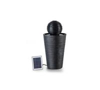 Blumfeldt Liquitorre Fontaine de jardin 200 l/h panneau solaire batterie 2W LED