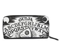 Liquor Brand Pochette à fermeture Éclair Motif planche Ouija Noir, noir, Portefeuille zippé