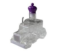 Liquor Decanter, Car Whiskey Bottle, Art Statue Design, Decorative Storage Jar, Sturdy Material, Ideal for Gift Event Party Home Bar Use, 10.6x4.3x5.5 Inches Clear, 1 Piece