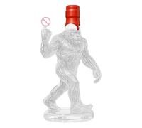 Liquor Decanter Set - Elegant Whiskey Glass Bottle, Large Liquor Dispenser with Removable Stopper, High Class Glass Material, Pouring Spout Feature, Animal Decanter for Birthday Wedding Gift