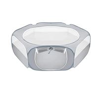 Liqzirtu Aire de Jeu Pliable pour Petits Animaux - Tente Portable et Cage pour Chats et Lapins, clôture d'exercice Facile à Nettoyer | Parc pour Petits Animaux, cochons d'Inde, Poussins et Animaux