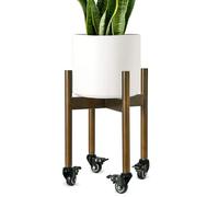 Liqzirtu Base Pots avec roulettes - Support Robuste et Pratique | Plateforme roulante pour, Design Compact Facile à déplacer, idéal Jardin, intérieur, Balcon, terrasse