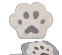 Liqzirtu Coussin de siège de chat, coussin de siège de voiture de chat - Coussin de chaise de chat | Tapis flou mignon chaud pour SUV pour camion, accessoires automobiles, 16,9