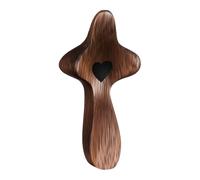 Liqzirtu de Poche,Ornement de Prière en Forme de Cœur Creux en Bois | Saint Objet Dévotionnel de Poche pour l'Étude des Écritures Hommes Grands-Pères