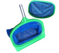 Liqzirtu Épuisette de piscine - Récupérateur de débris en maille profonde, outil de nettoyage pour feuilles | Pelle à débris, écumoire à feuilles, filet pour enlever les débris pour nettoyer le jardin