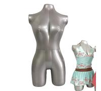 Liqzirtu Mannequin rempli d'air - Figurine féminine Gonflable - Décoration de vitrine de Mode | pour Robes Chemises Vestes Halloween séance Photo Magasin de Bijoux comptoir fête expositions Magasin