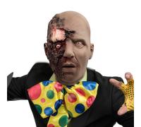 Liqzirtu Masque de zombie pourri - Masque intégral en latex d'Halloween - Accessoire de costume effrayant - Masque réaliste pour cosplay, spectacle théâtral, bal masqué et fête d'horreur d'Halloween