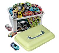 Liqzirtu Mini Voiture de Soutien - Voiture à tir en Bloc, Petit Jouet pour | Ensemble de Course Assortis, Cadeaux pour Les fêtes Filles, tirant Les Anniversaires des Sacs d'école,