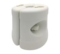 Liqzirtu Patios Rond Base vacante - Support pondéré, auvent résistant au Vent | Assemblée Facile Tambour remplissant l'eau de Sable, Jardin Patio patiio balcón Jardin