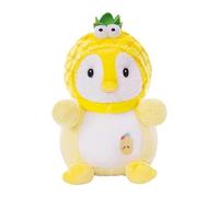 Liqzirtu Peluche Pingouin, en Peluche, en Forme de Fruit, réconfortante, pour Chambre à Coucher, Salon, Bureau, Voiture, canapé, lit, Adultes, collectionneur, Chambre d'enfant, Voyage
