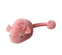 Liqzirtu Souris jouet pour chat - Souris de jeu réaliste d'intérieur - Accessoire interactif avec bruit automatique - Pour jeu d'anniversaire de chat à la maison et l'extérieur