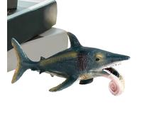 Liqzirtu Statue De Requin,Figurines Animaux | Jouet Éducatif Stimulant l'Imagination, Activités Ludiques, Décoration Salon