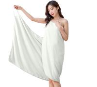 Liqzirtu Towel Wrap - Robe Éponge Douce Après la Douche pour Femmes | Peignoir Absorbant Sèche-Rapide Doux Enveloppe Pratique Maison Piscine Bain