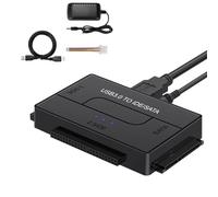 Liqzirtu USB IDE - Disque Dur Convertisseur, Externe | Plug and Play Portable, Sauvegarde Données, Rapide, Récupération Universelle