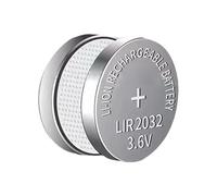 LIR2032 Bouton Batterie - Pack DE CONORME RECHARGÉable, 3,6 Volts ION | Cellules De Stockage D'énergie À Haute Capacité, Alimentation Fiable pour Montres-Bracelets, Calculatrices, Appareil