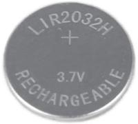 Lir2032 Lot De 1 Pile Bouton Rechargeable 3,7 V 70 Mah Pile Bouton Cr2032 Rechargeable Pour Carte Mère,Clé De Voiture,Émetteur De Jauge