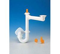 Lira - Siphon gain de place pour évier 1 bac