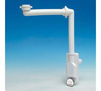 Lira Siphon Peu inspectable pour lavabo A.8274.01, Blanc, Unique