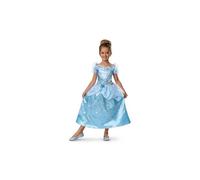 Liragram Déguisement Disney 100 Ans Cendrillon Classique Taille 7-8 Ans pour Fille - Bleu