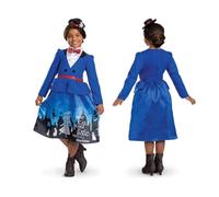 Liragramme Déguisement Disney Mary Poppins Bleu Deluxe Taille 5-6 ans (1)