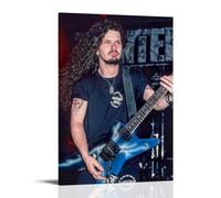 LIRAHRNNKA Dimebag Darrell (5) Poster décoratif sur toile - Décoration murale moderne pour salon, chambre à coucher, 60 x 90 cm, avec cadre