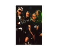 LIRAHRNNKA Dimebag Darrell Pantera London 1991 - Impression sur toile - Décoration murale moderne - Sans cadre - 60 x 90 cm
