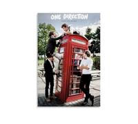 LIRAHRNNKA Poster One Direction Take Me Home (1) - Toile décorative et esthétique - Décoration murale moderne pour salon, chambre à coucher, 30 x 45 cm
