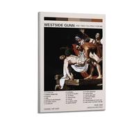 LIRAHRNNKA Westside Gunn Album And Then You Pray for Me Poster décoratif sur toile Décoration murale moderne pour salon, chambre à coucher, 30 x 45 cm