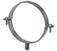 LIRAST Ø 125mm Collier de Serrage à vis pour la Fixation de Tuyau, Tube, ou Câbles Dans les Murs, les Sols