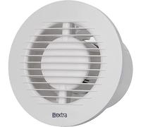 LIRAST 100mm Ventilateur de Salle de Bain Blanc - Extracteur D'air