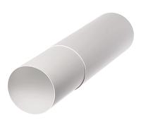 LIRAST dia 125mm Tube de Ventilation Télescopique en Plastique-Tuyau de Conduit,Blanc