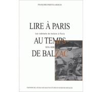 Lire à Paris au temps de Balzac