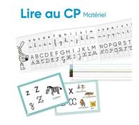 Lire au cp fil et lulu - matériel Avec 54 cartes repères A4, 1 alphabet collectif avec les 4 écritures, 1 lignage collectif pelliculé - Fabienne Chatin - Acces Editions - broché - Manuel
