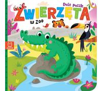 Lire avec des puzzles Animaux du zoo / Aksjomat