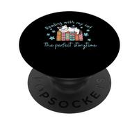 Lire avec Mon Chat - L'heure Parfaite de l'histoire PopSockets PopGrip Adhésif