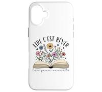 Lire C' Est Rêver Cadeau Livres Motif Floral Lectrice Boho Coque pour iPhone 16 Plus