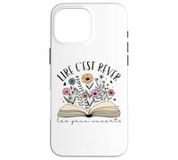 Lire C' Est Rêver Cadeau Livres Motif Floral Lectrice Boho Coque pour iPhone 16 Pro Max