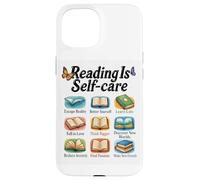 Lire, c'est prendre soin de soi, échapper à la réalité et penser plus grand Coque pour iPhone 15