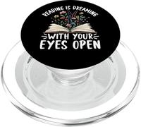 Lire C'est rêver Les Yeux Ouverts PopSockets PopGrip pour MagSafe