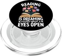 Lire C'est rêver Les Yeux Ouverts PopSockets PopGrip pour MagSafe