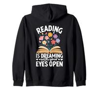 Lire C'est rêver Les Yeux Ouverts Sweat à Capuche