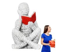 Lire des femmes Figurine - Statue élégante sculpture, décoratif, image artistique, buste détaillé, sculpture nouveauté, souvenir féminin, jeton créatif, similaire réaliste