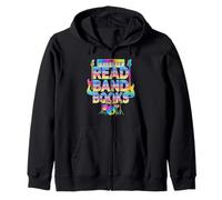 Lire des Livres de Groupe Musique Pun Retro Reading Sweat à Capuche