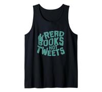 Lire des Livres et Non des Tweets Débardeur