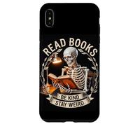 Lire des Livres, être Gentil et Rester Bizarre Coque pour iPhone XS Max