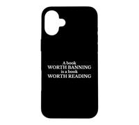 Lire des Livres Interdits Un Livre Qui Vaut la Peine d'être lu Coque pour iPhone 16 Plus